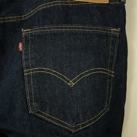 Men’s Levi’s 550 42x30 dark rinse - Picture 4 of 5